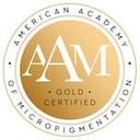 Lysa Hannigan AAM Board Certified Permanent Makeup Artist Gold Member